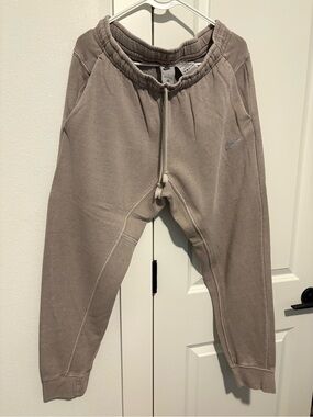 Nike Light Taupe Drawstring Sweatpants